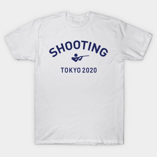 Shooting Olympics Tokyo 2020 Games pictograms T-Shirt by Aldebaran